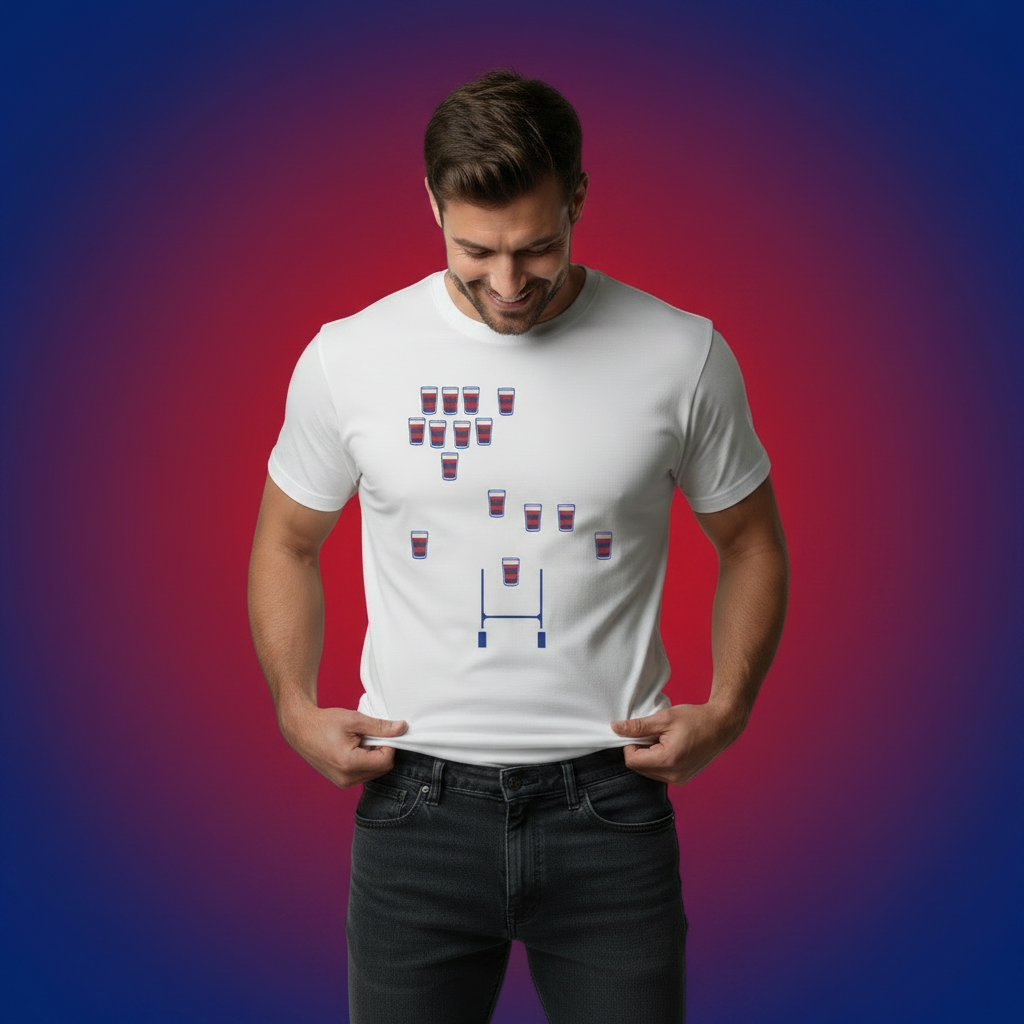 Clontarf Team Pints Rugby T-Shirt