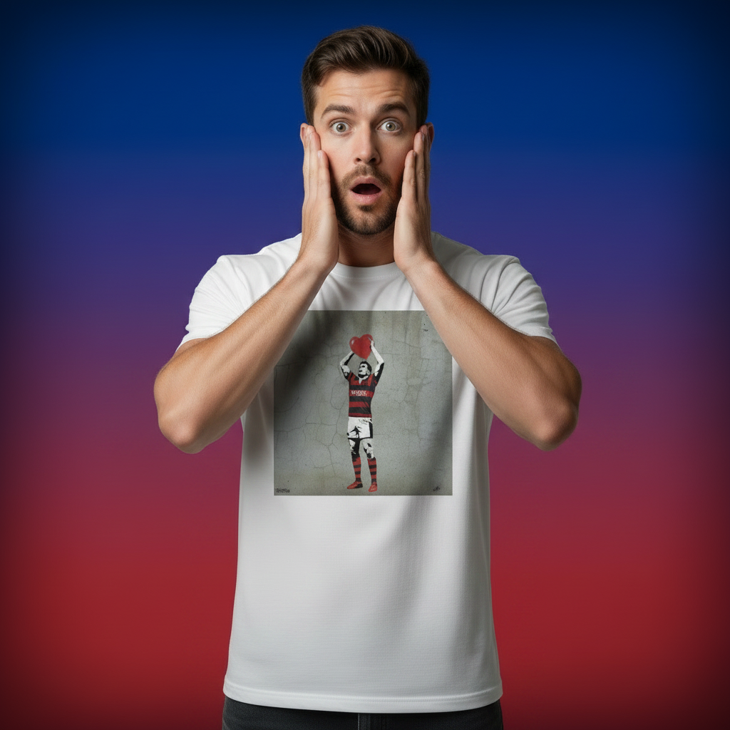 Clontarf FC Hooker Street Art Rugby T‑Shirt
