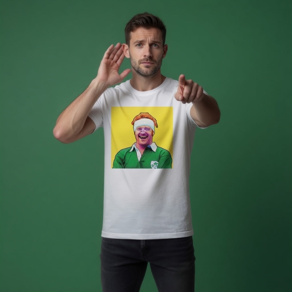 Ginger McLoughlin - Laughing Pop Art T-Shirt