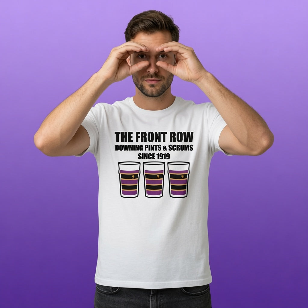 Instonians Rugby T-Shirt – The Front Row Downing Pints & Scrums Since 1919
