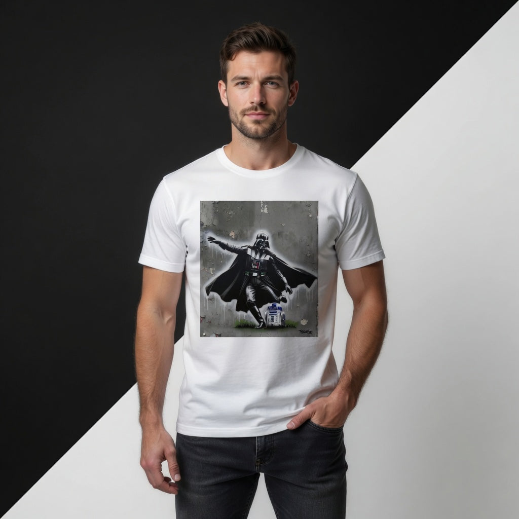 Dark Side Droid Kick Rugby T-Shirt