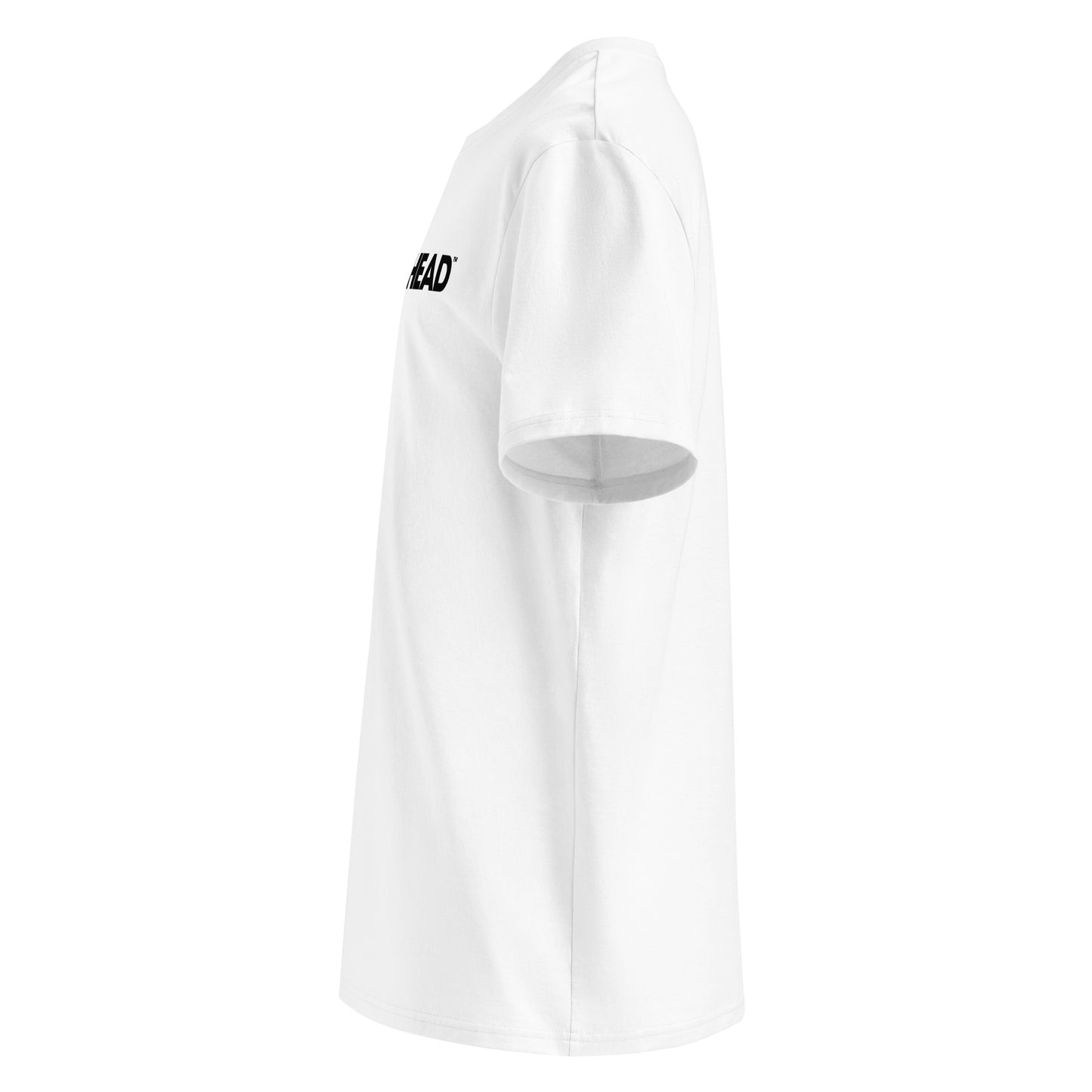 See the left side of our Petrolhead White T-Shirt, designed for car enthusiasts who proudly identify as petrolheads.