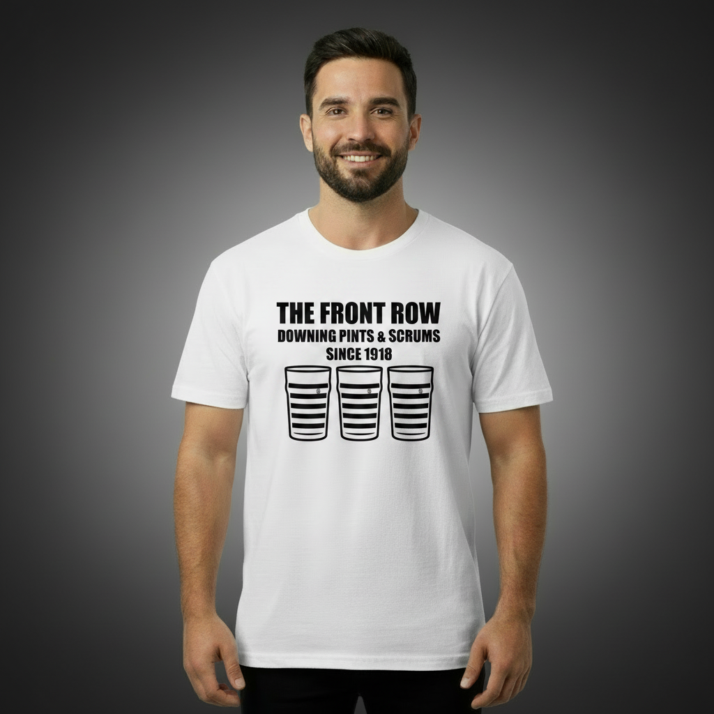 Old Belvedere RFC Rugby T-Shirt – The Front Row Downing Pints & Scrums Since 1918