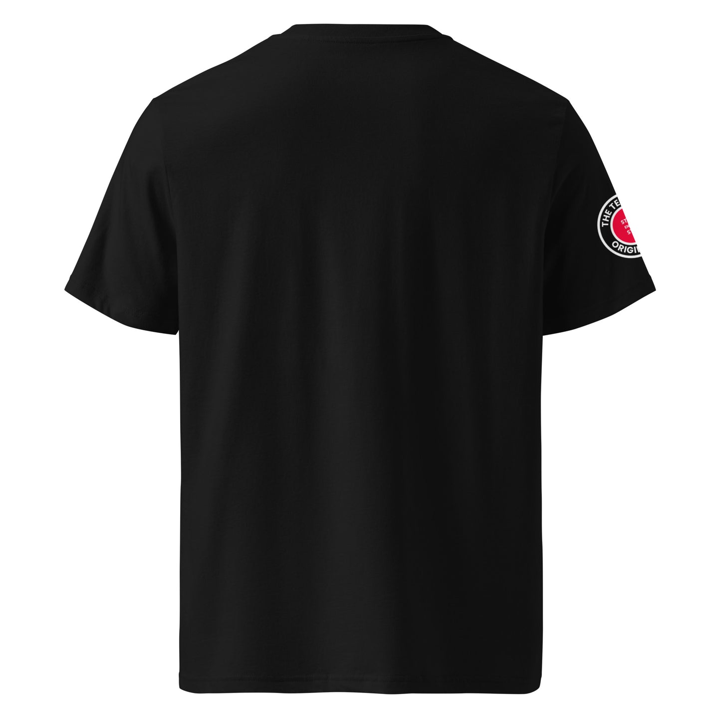 Explore the rear view of our Cold Start Black T-Shirt, perfect for car enthusiasts and petrolheads.
