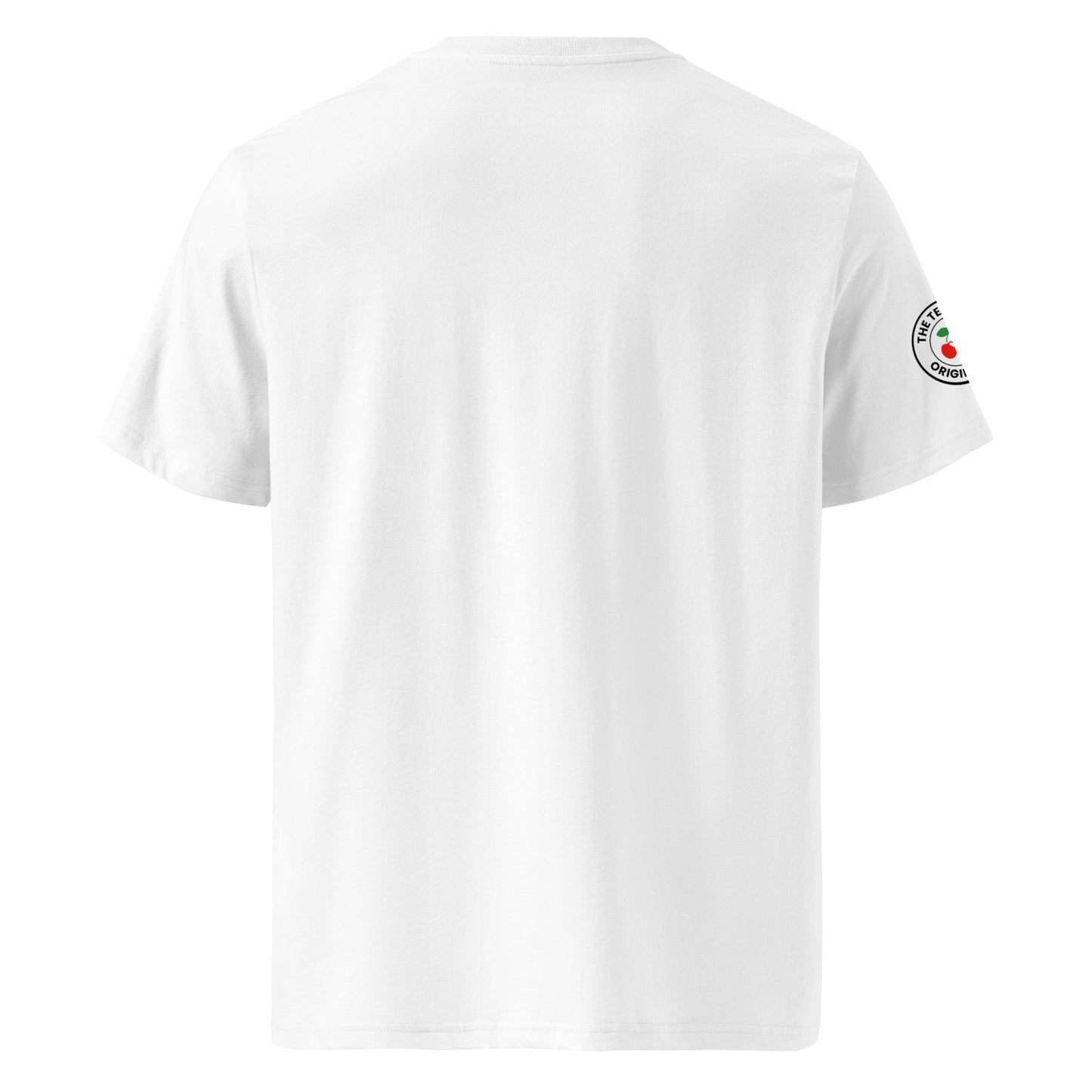 Explore the rear view of our Petrolhead White T-Shirt, perfect for car enthusiasts and petrolheads.