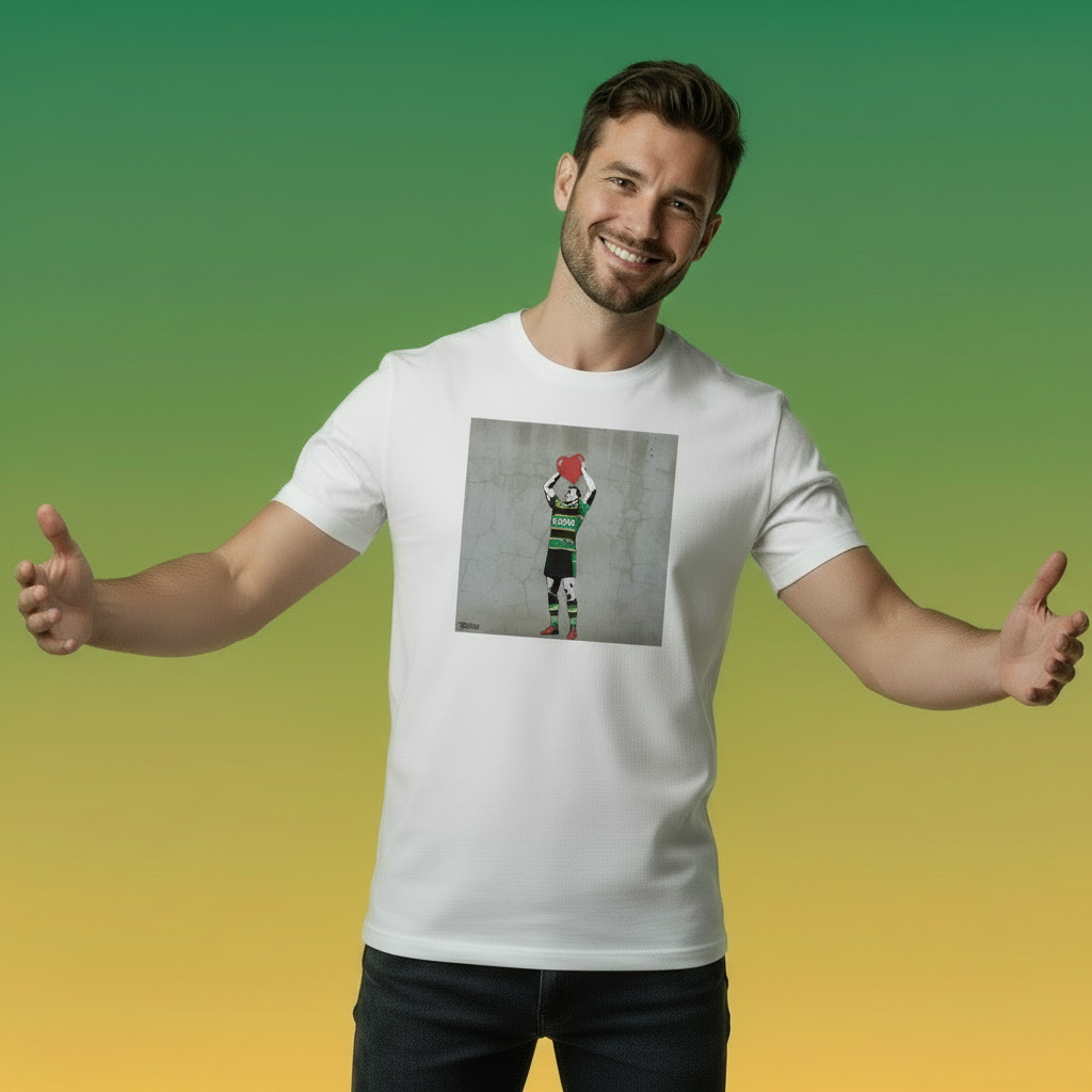 Northampton Saints Hooker Street Art Rugby T‑Shirt