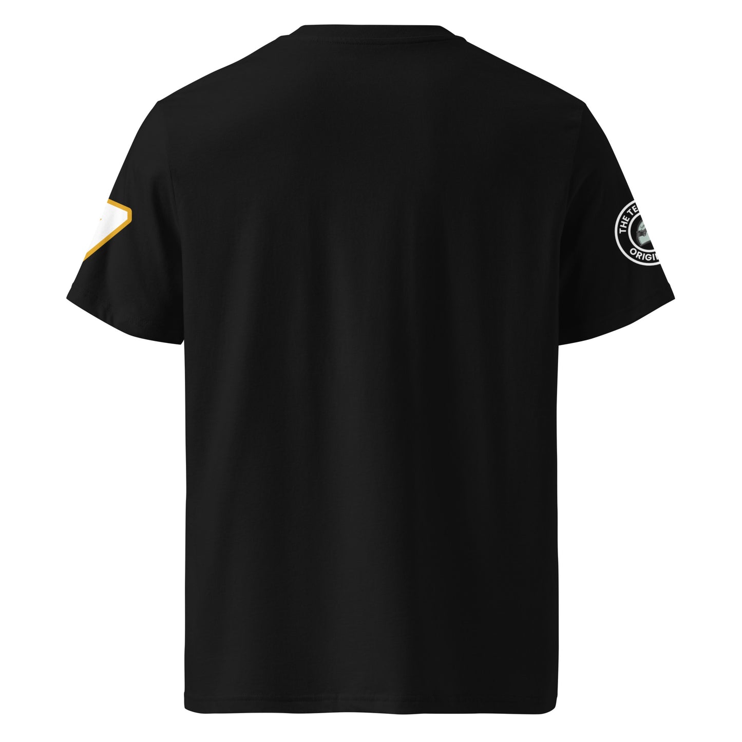 View the rear of the black Sonny Hayes T-Shirt. A must-have for any F1 fan and petrol head.