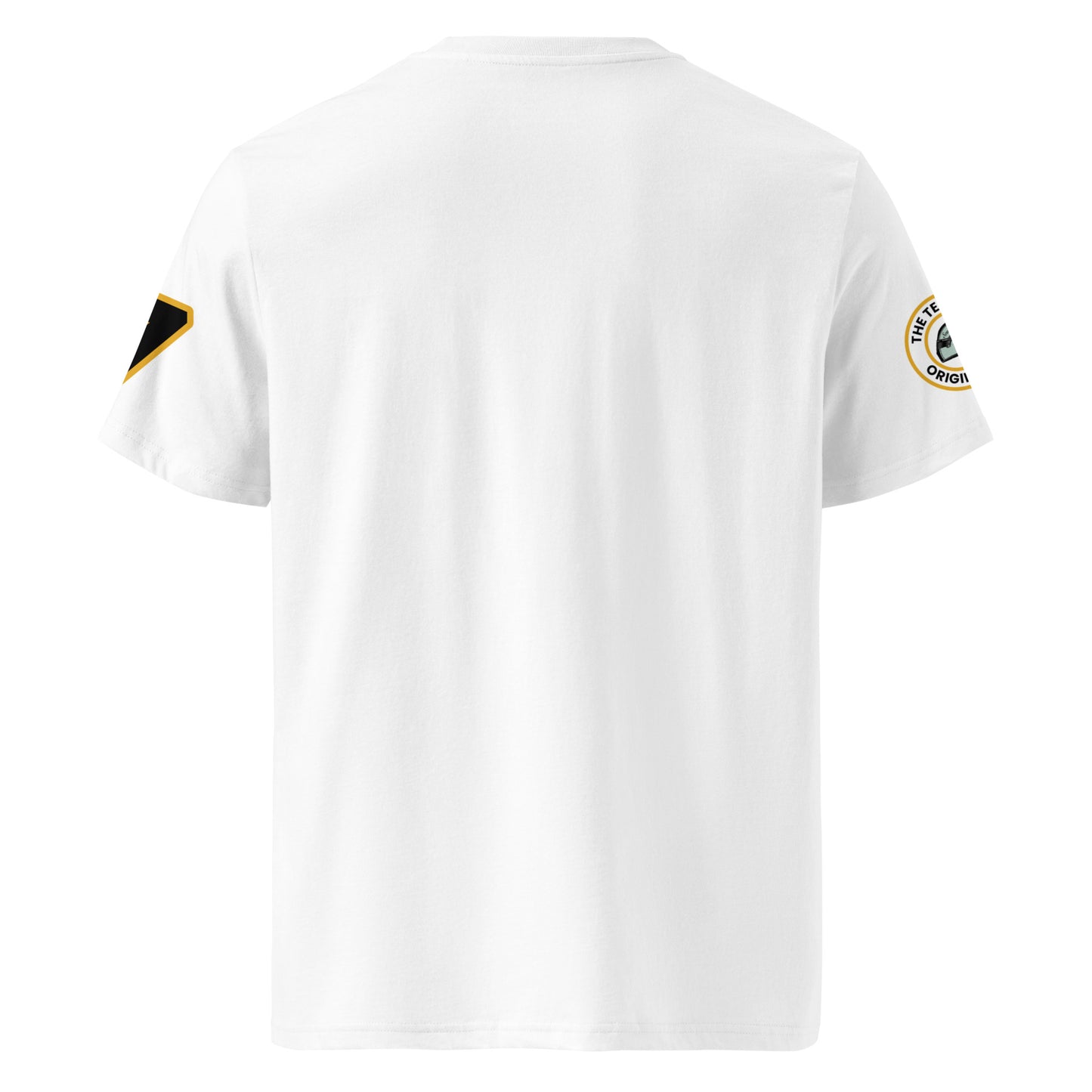 View the rear of the white Sonny Hayes T-Shirt. A must-have for any F1 fan and petrol head.