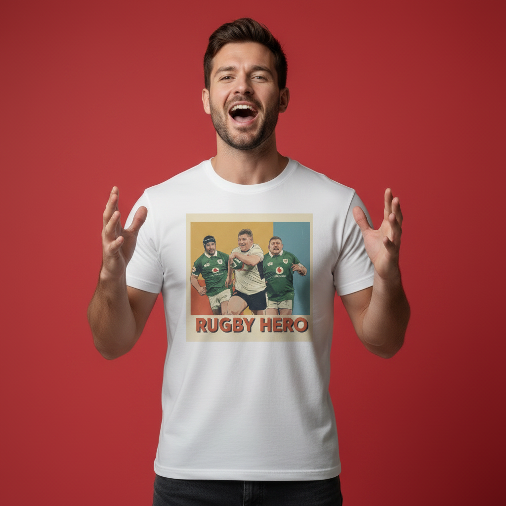 Rugby Hero - Rhys Carré Edition T-Shirt