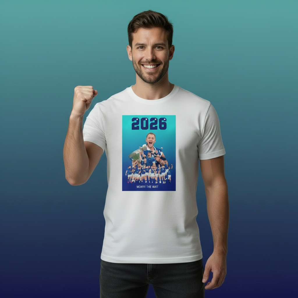 St Marys Worth The Wait Rugby T-Shirt (Front Print)