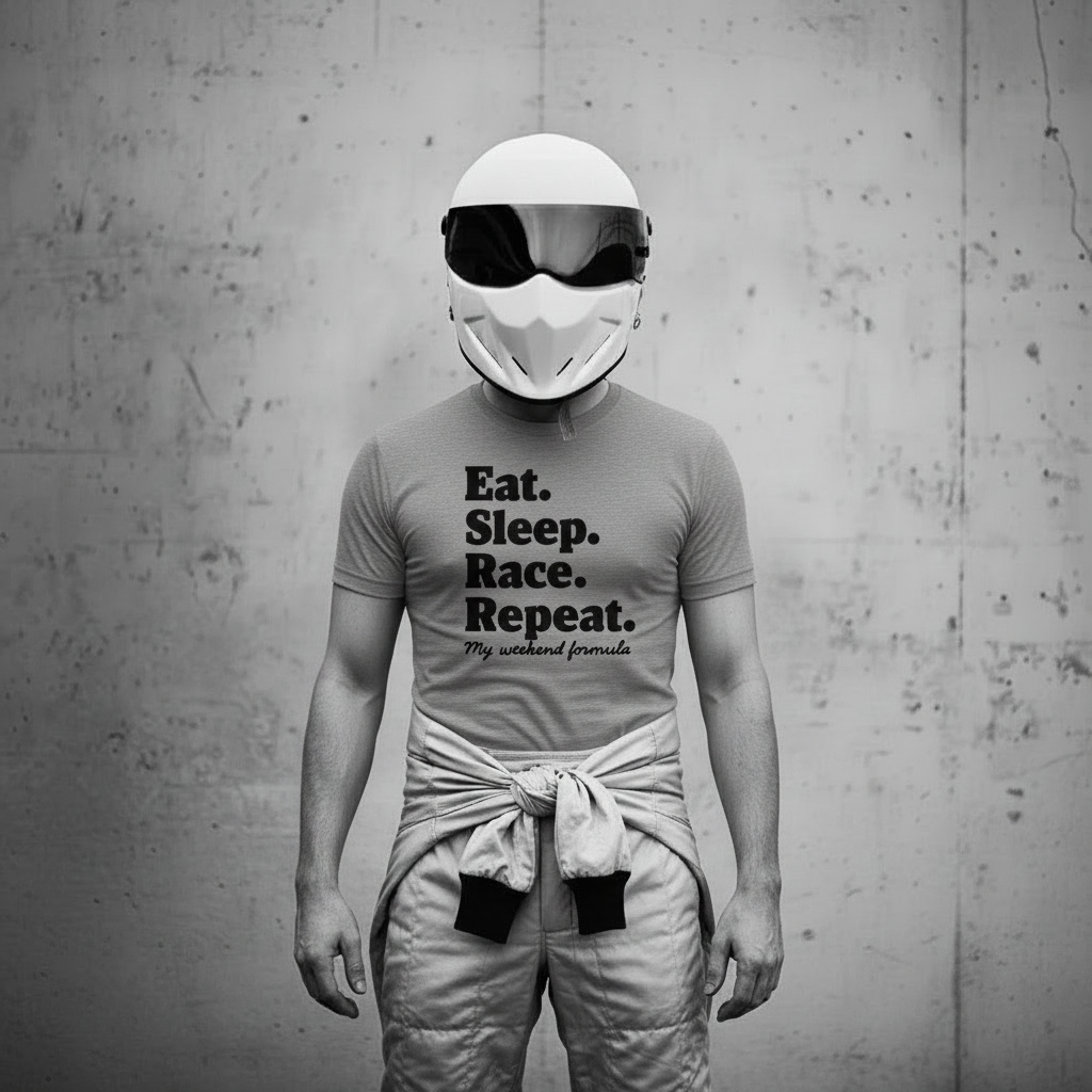 Eat Sleep Race Repeat T-Shirt