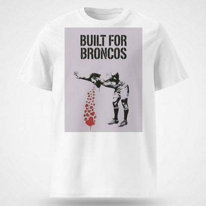 BUILT FOR BRONCOS Rugby T-Shirt - Grape