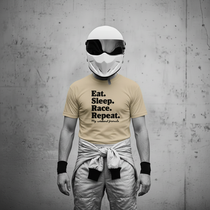 Eat Sleep Race Repeat T-Shirt