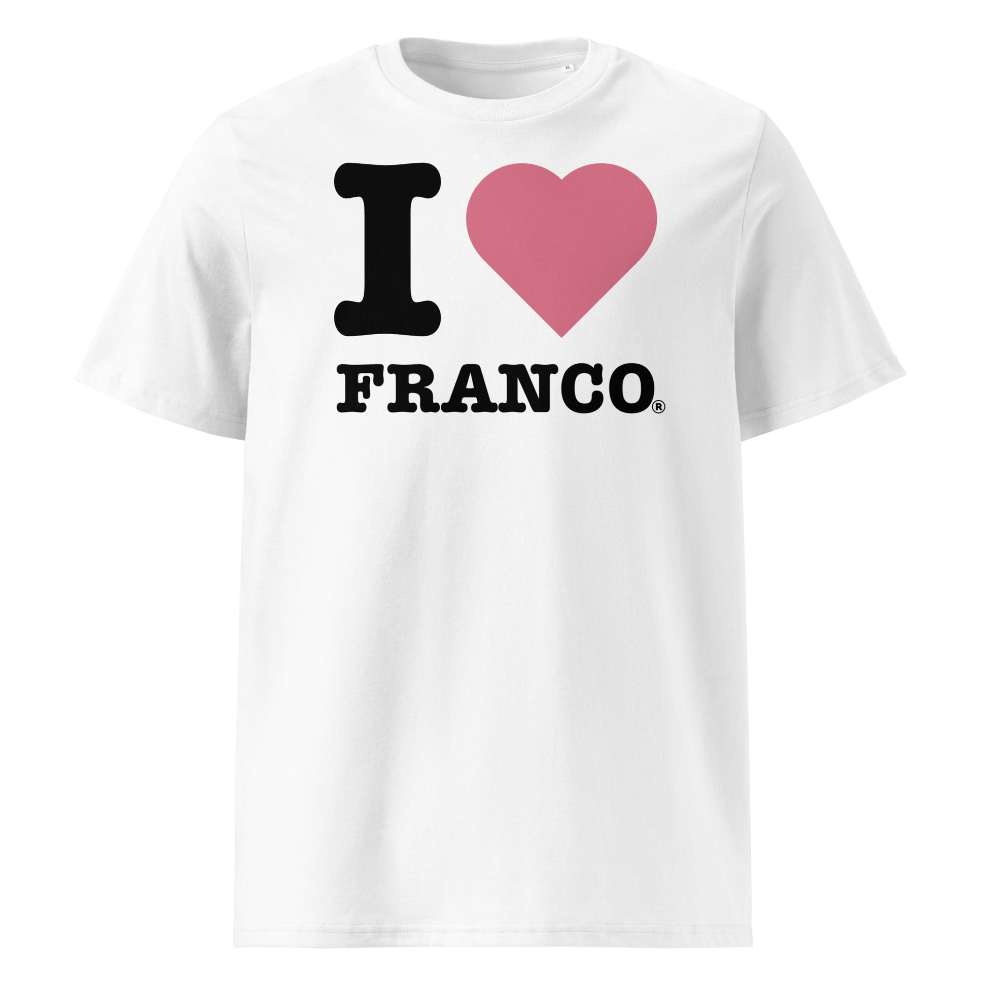 Pink heart and bold FRANCO print – a vibrant tribute to Argentina’s F1 hopeful.
