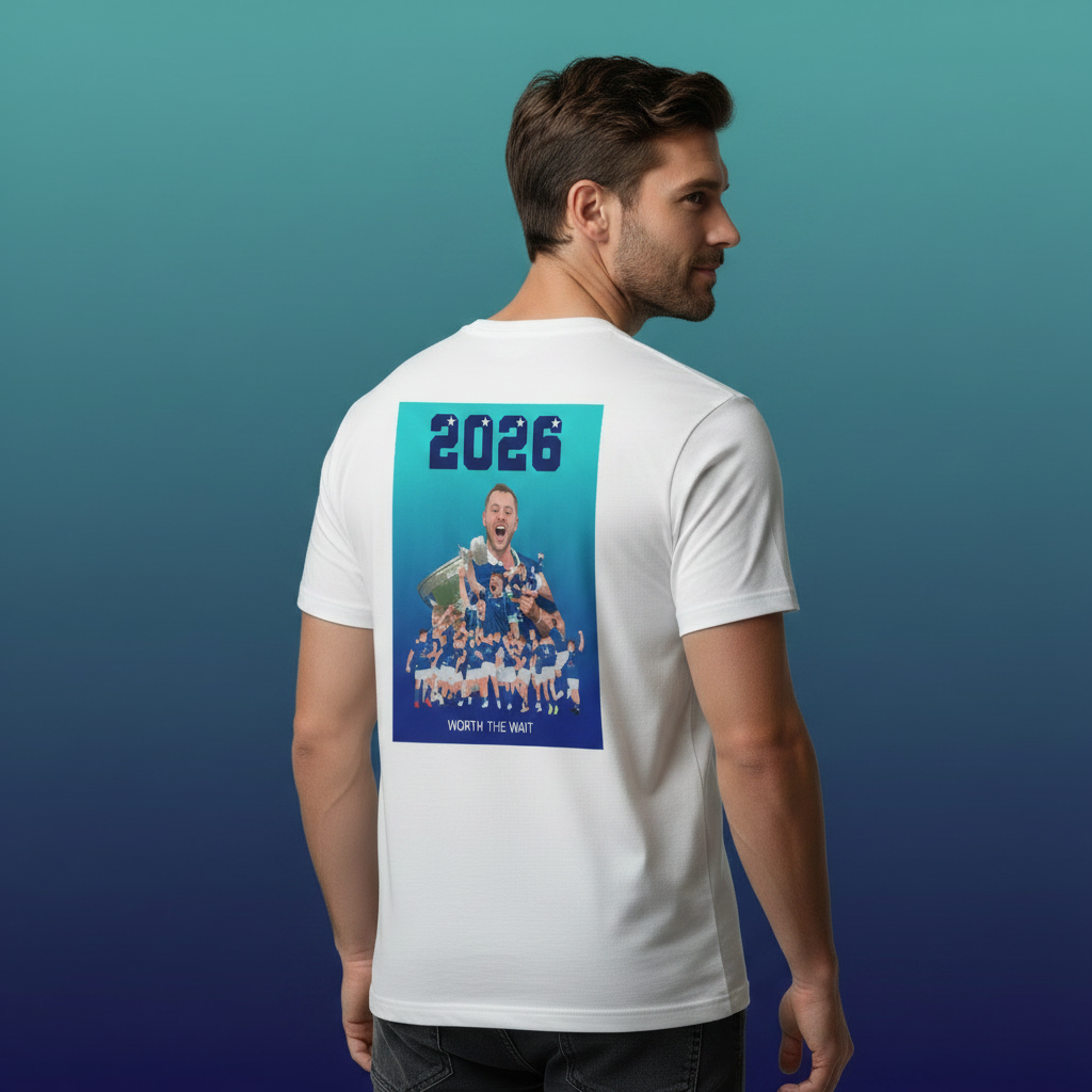 St Marys Worth The Wait Rugby T-Shirt (Back Print)