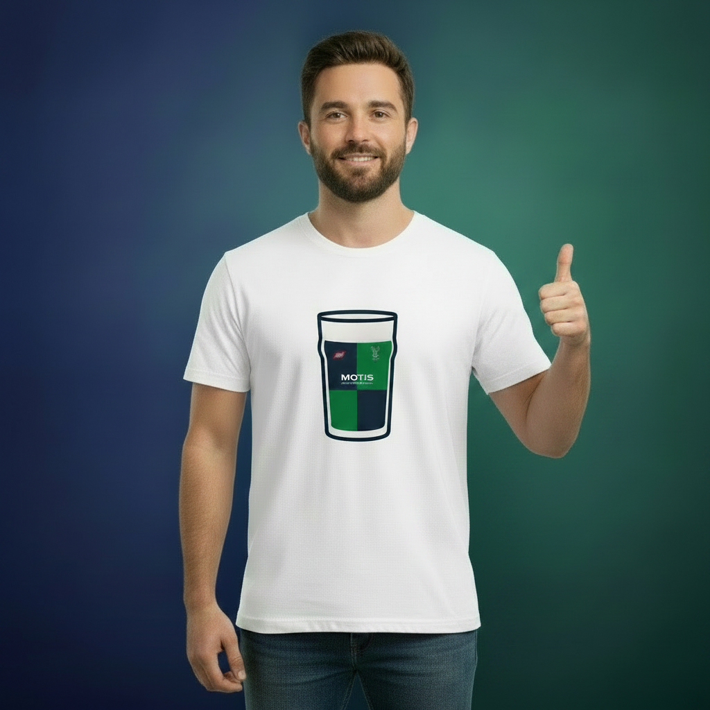 Ballynahinch RFC Mega Pint Rugby T-Shirt