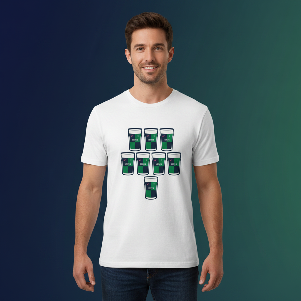Ballynahinch RFC Scrum Down Down Pints T-Shirt