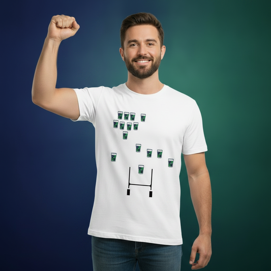 Ballynahinch RFC Team Pints Rugby T-Shirt