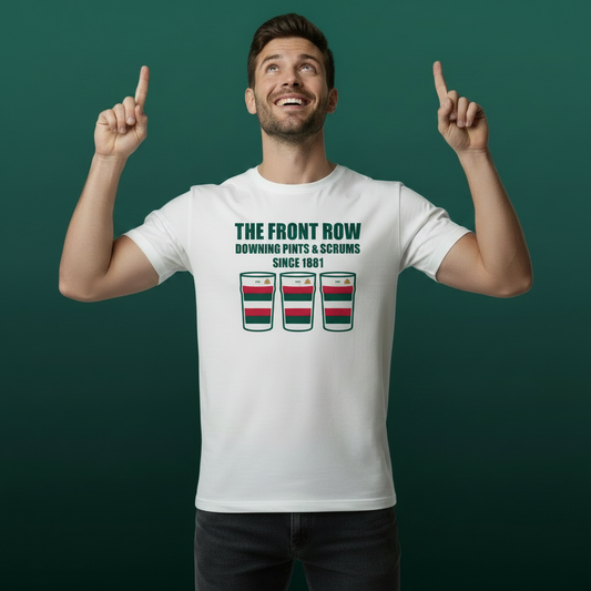 Bective Rangers FC Rugby T-Shirt – The Front Row Downing Pints & Scrums Since 1881