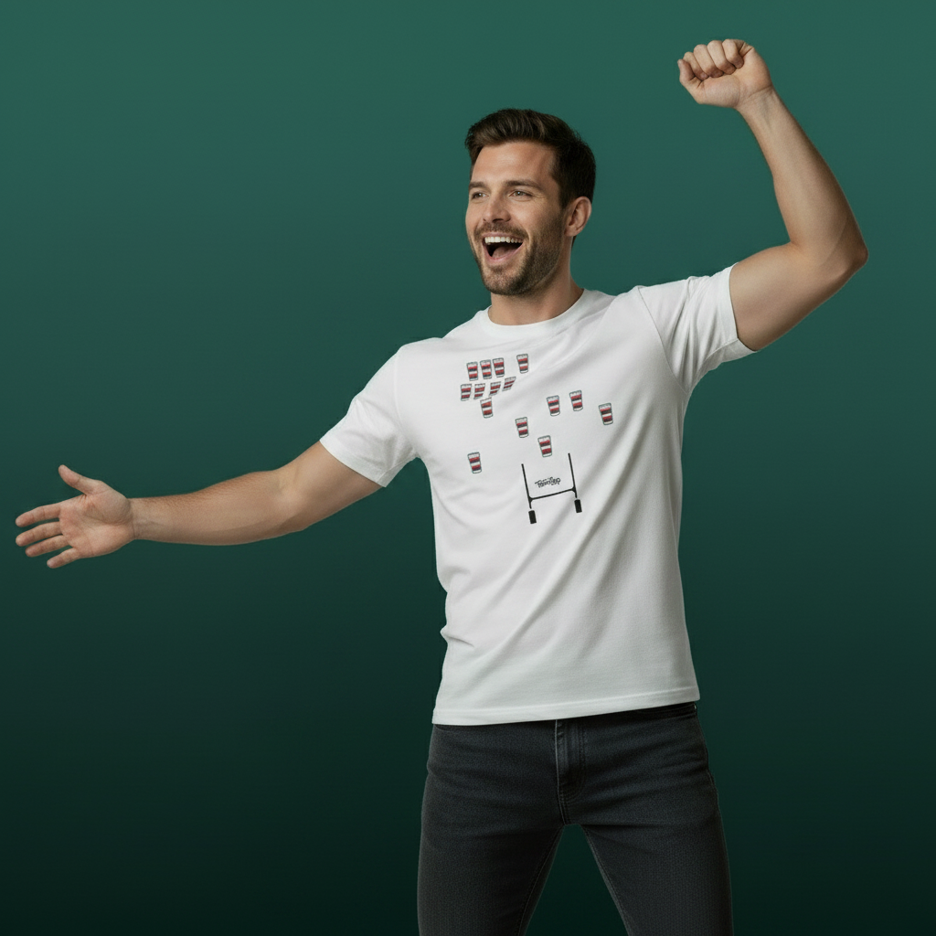 Bective Rangers FC Team Pints Rugby T-Shirt