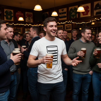 Old Belvedere Mega Pint Rugby T-Shirt