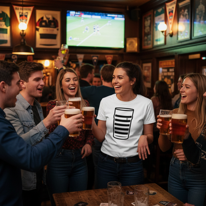Old Belvedere Mega Pint Rugby T-Shirt