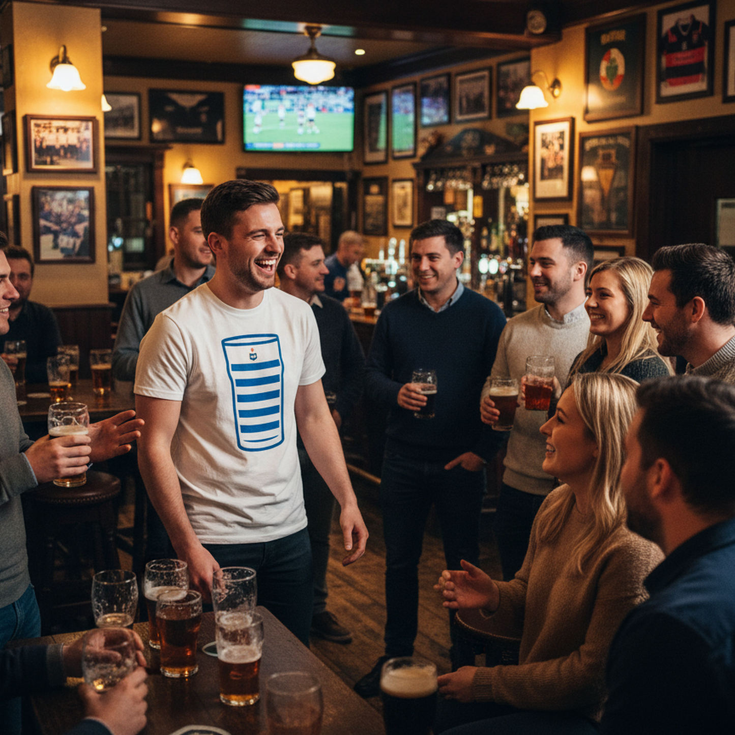Blackrock Mega Pint Rugby T-Shirt