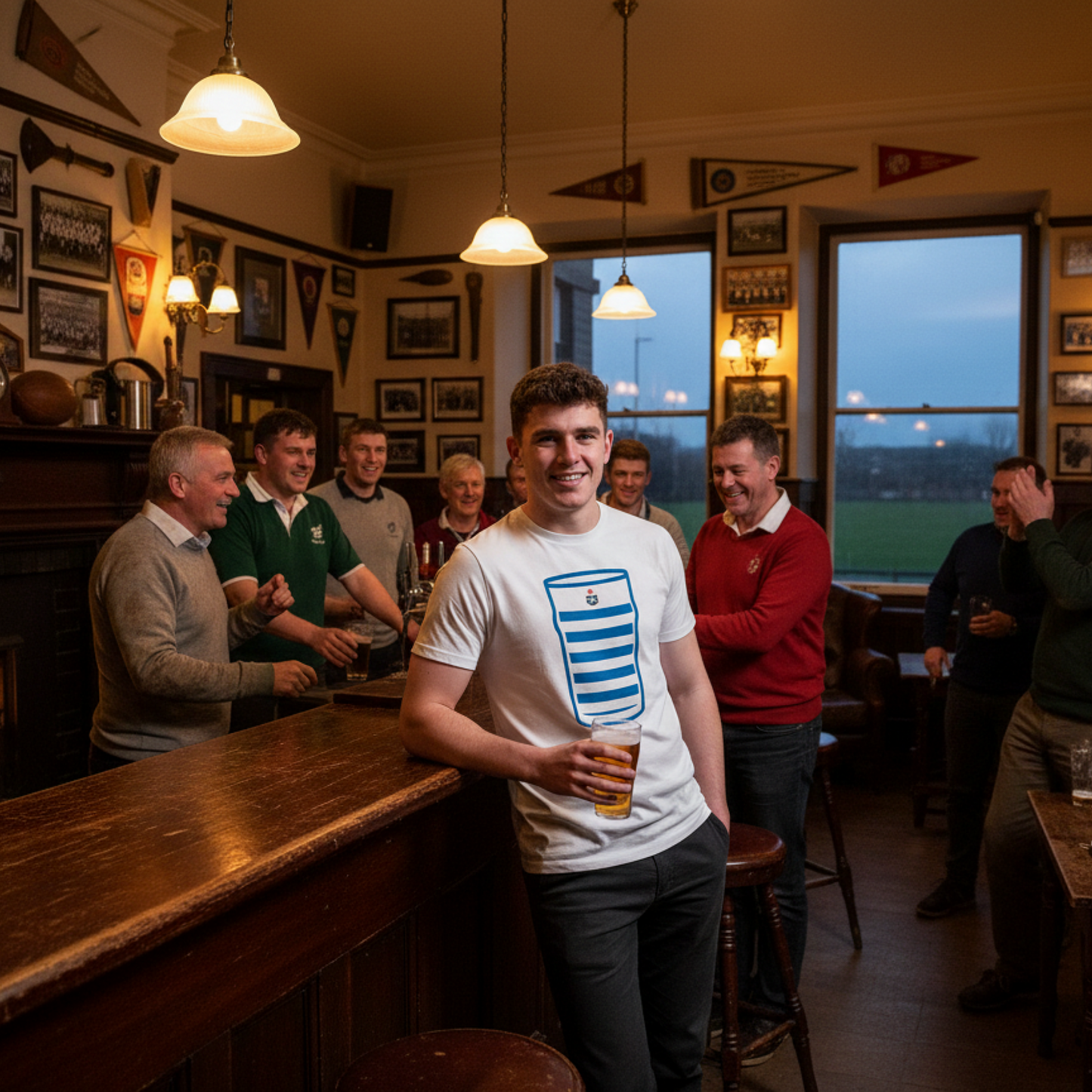 Blackrock Mega Pint Rugby T-Shirt