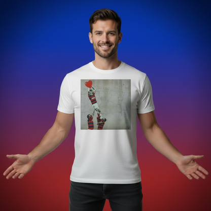 Clontarf FC Lineout Street Art Rugby T‑Shirt