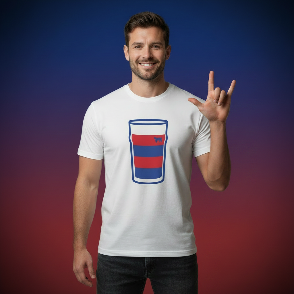 Clontarf Mega Pint Rugby T-Shirt