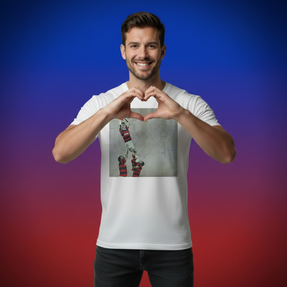 Clontarf FC Lineout Street Art Rugby T‑Shirt