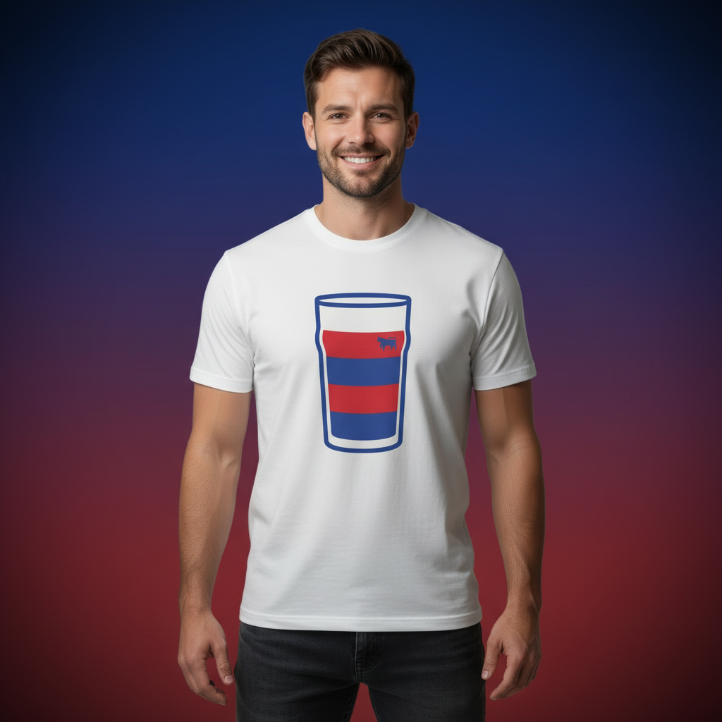 Clontarf Mega Pint Rugby T-Shirt