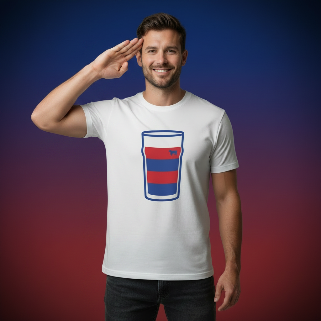 Clontarf Mega Pint Rugby T-Shirt