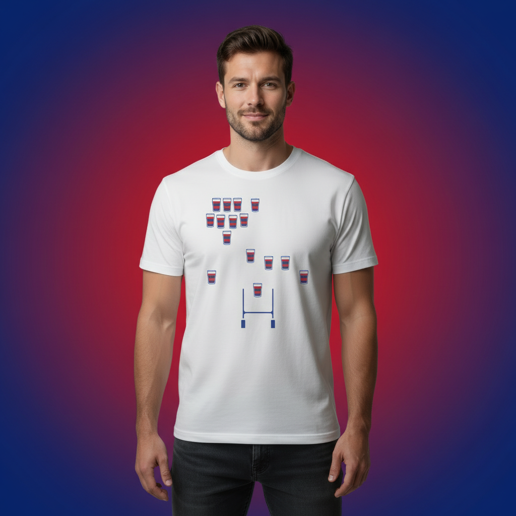 Clontarf Team Pints Rugby T-Shirt