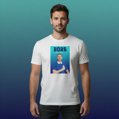 St Mary's Did It For Deano Rugby T-Shirt (Front Print)