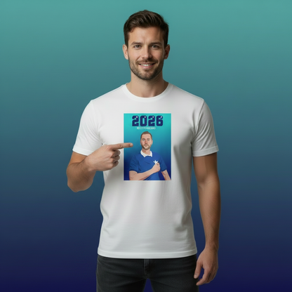 St Mary's Did It For Deano Rugby T-Shirt (Front Print)