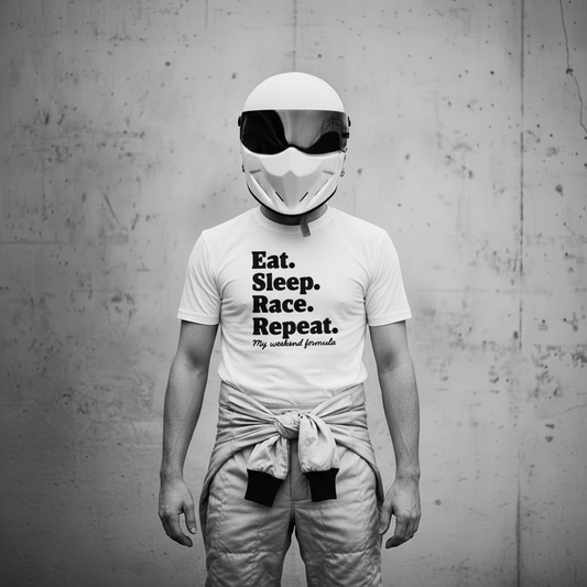 Eat Sleep Race Repeat T-Shirt