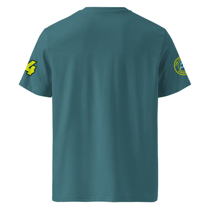 View the rear of the green Fernando Alonso T-Shirt. A must-have for any F1 fan and petrol head.