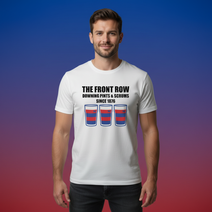 Clontarf FC Rugby T-Shirt – The Front Row Downing Pints & Scrums Since 1876