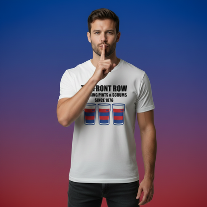 Clontarf FC Rugby T-Shirt – The Front Row Downing Pints & Scrums Since 1876