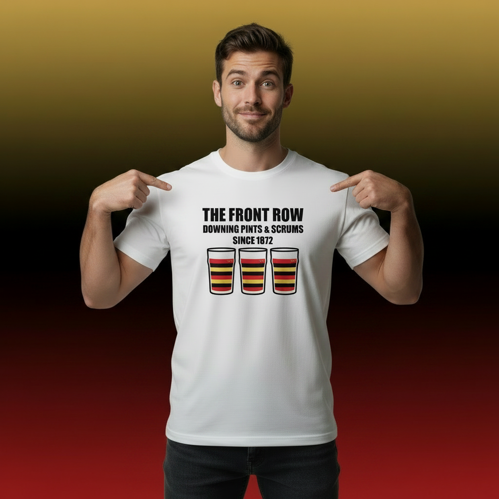 Lansdowne RFC Rugby T-Shirt – The Front Row Downing Pints & Scrums Since 1872