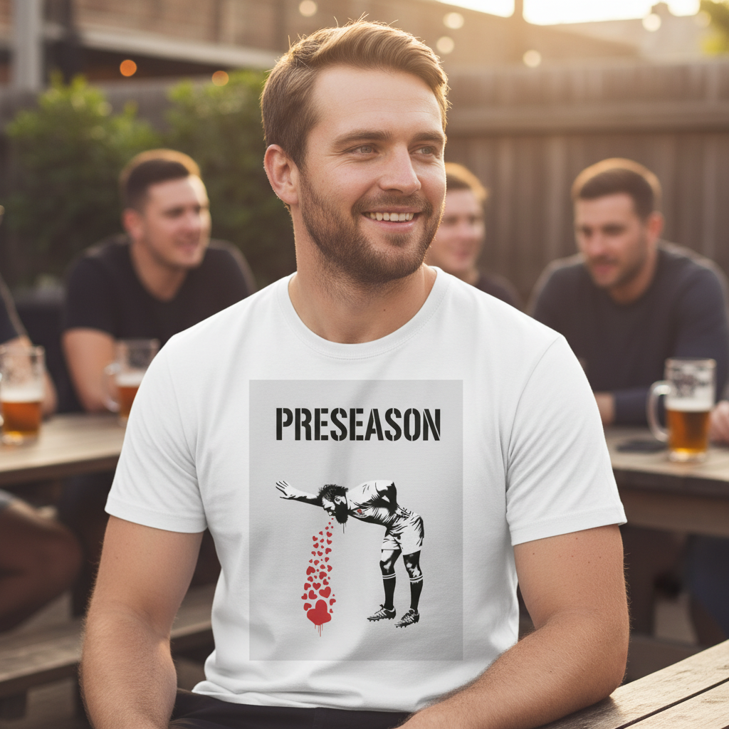 PRESEASON Rugby T‑Shirt - Platinum
