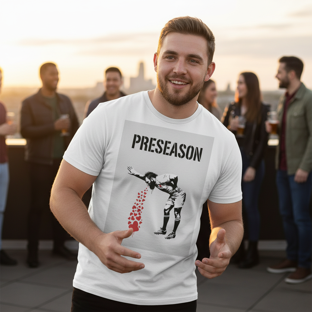 PRESEASON Rugby T‑Shirt - Platinum