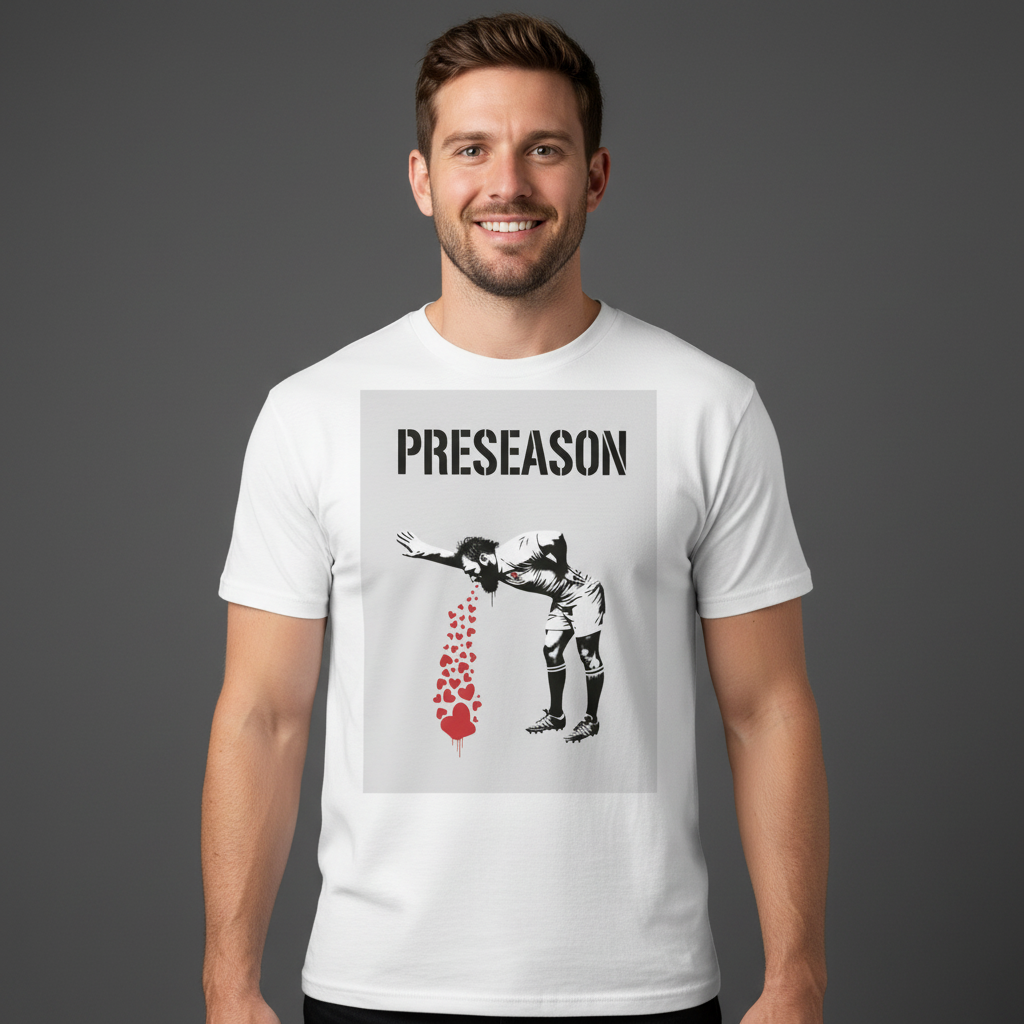 PRESEASON Rugby T‑Shirt - Platinum
