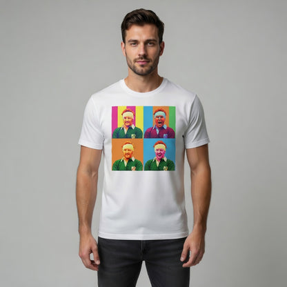 Ginger McLoughlin - 4 Panel Pop Art T-Shirt