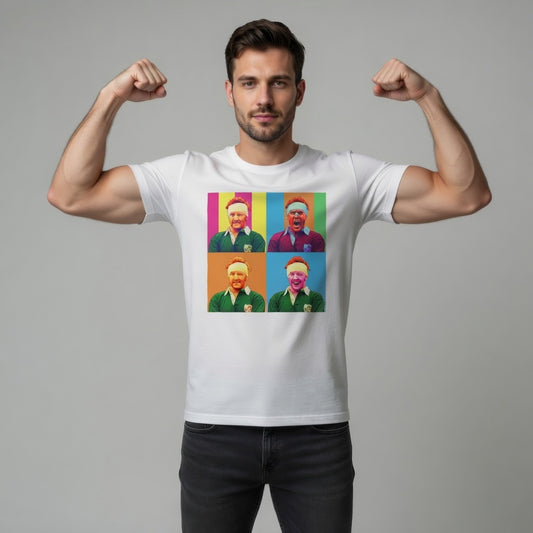 Ginger McLoughlin - 4 Panel Pop Art T-Shirt