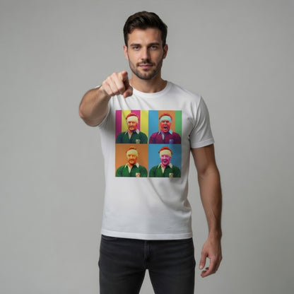 Ginger McLoughlin - 4 Panel Pop Art T-Shirt