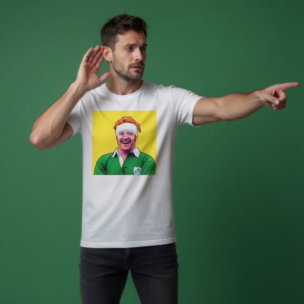 Ginger McLoughlin - Laughing Pop Art T-Shirt
