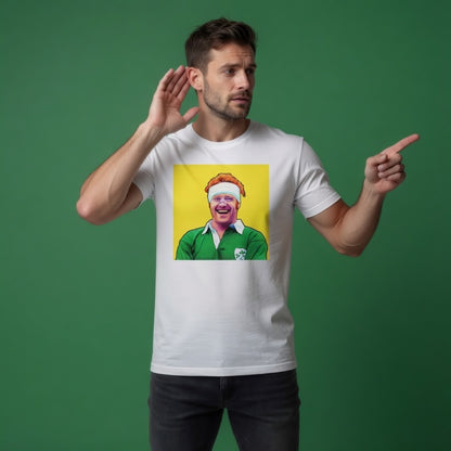 Ginger McLoughlin - Laughing Pop Art T-Shirt