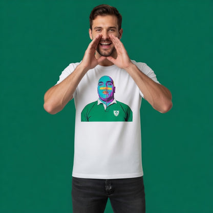 Irish Rugby Superfan - Phone Charger Portrait T-Shirt